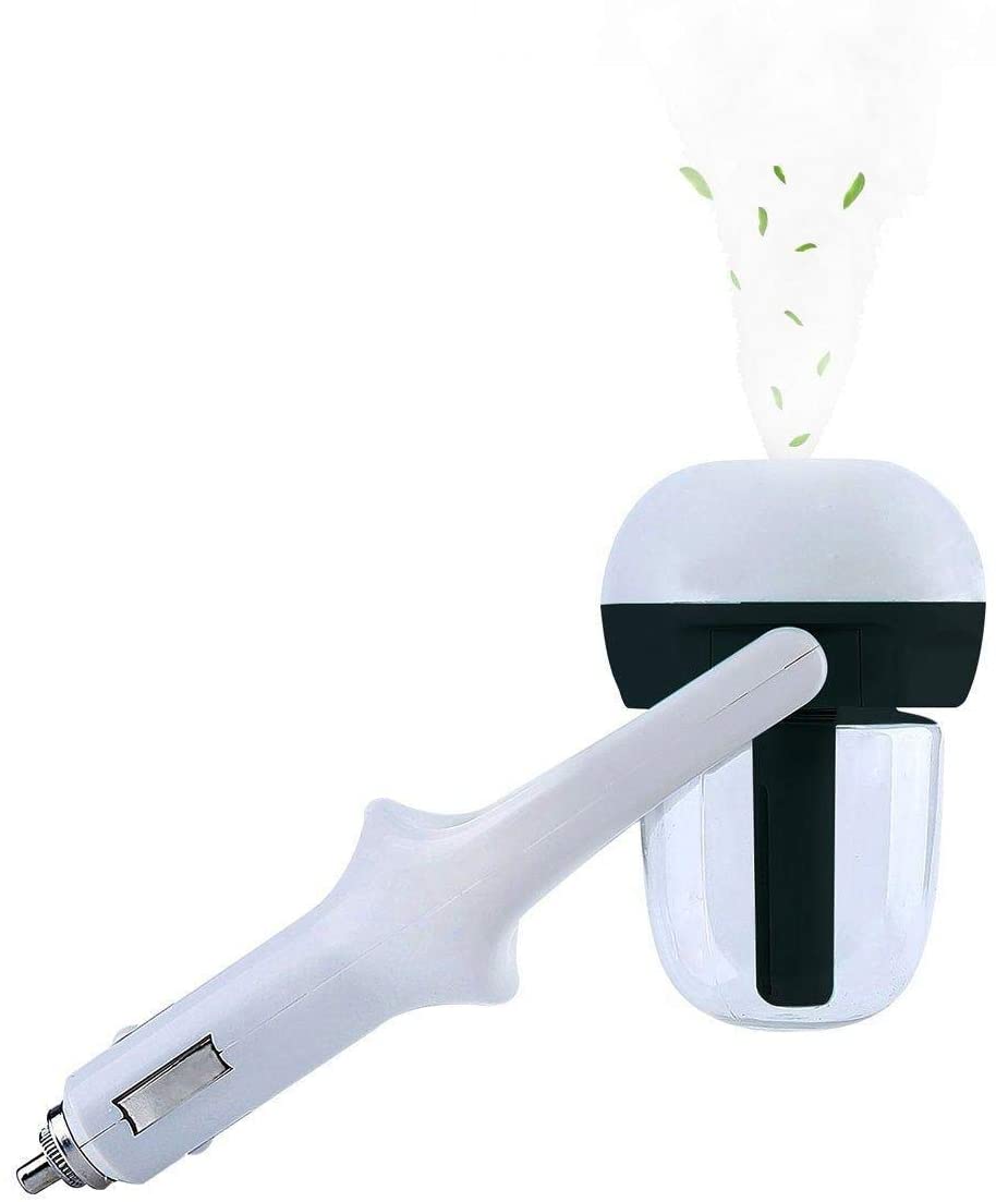 Merlin Cool Mist HumidifierHome EnvironmentUses Ultrasonic Nebulization technology Works as a humidifier as well as a diffuser for aromatherapy The diffuser helps you stay fresh, alert and rejuvenated while you drive Ultra-quiet operation with auto shut-o